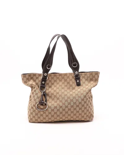 Gucci Gg Tote Bag In Purple