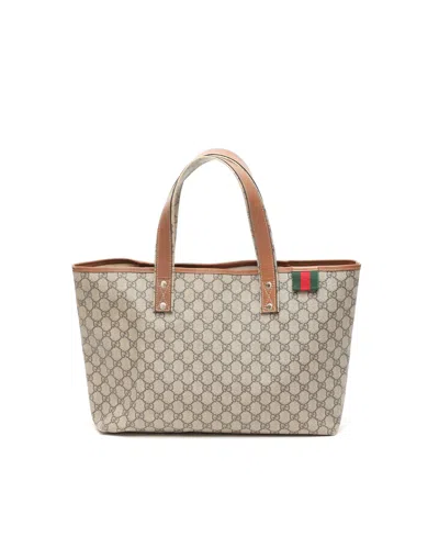 Gucci Gg Tote Bag In Nude