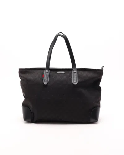 Gucci Gg Tote Bag In Orange