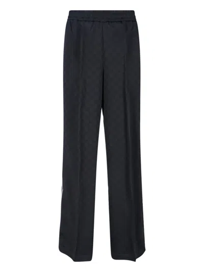 Gucci 'gg' Track Pants In Black