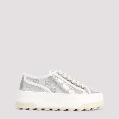 Gucci Gg Trainer Sneakers In White