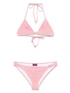 Gucci Women Gg Triangle Bikini Set
