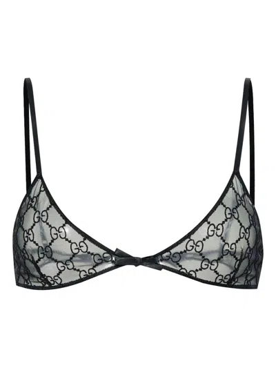 GUCCI GUCCI GG TULLE BRA