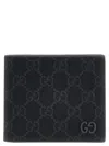 Gucci Gg Wallet With Gg Detail In Black