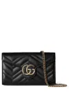 Gucci Gg Wallet "marmont" In Black