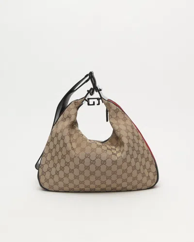 Gucci Gg Web Attache Shoulder Bag