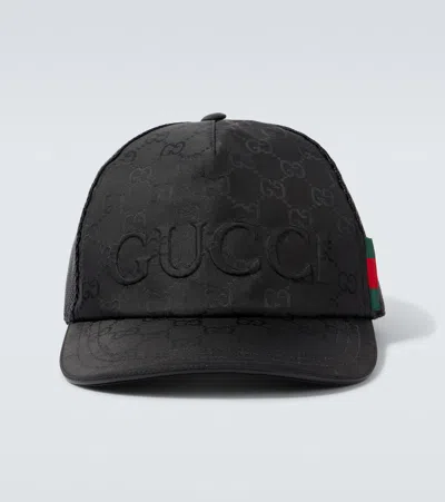 GUCCI GG WEB BASEBALL CAP