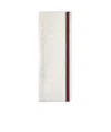 Gucci Gg Web-detailing Scarf In White