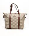 Gucci Gg Web Weekend Bag In Multi