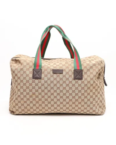 Gucci Gg Weekend Bag In Neutral