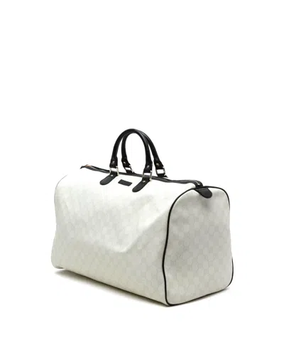 Gucci Gg Weekend Bag In White