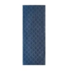 Gucci Gg Wool And Silk Jacquard Stole
