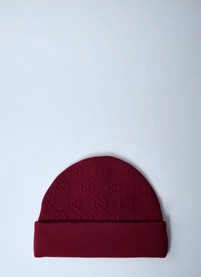 GUCCI GG WOOL-BLEND BEANIE
