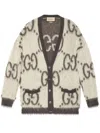 GUCCI GUCCI GG WOOL CARDIGAN