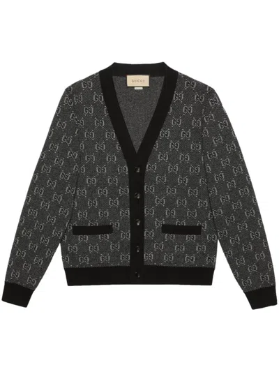 Gucci Cardigan In Grey