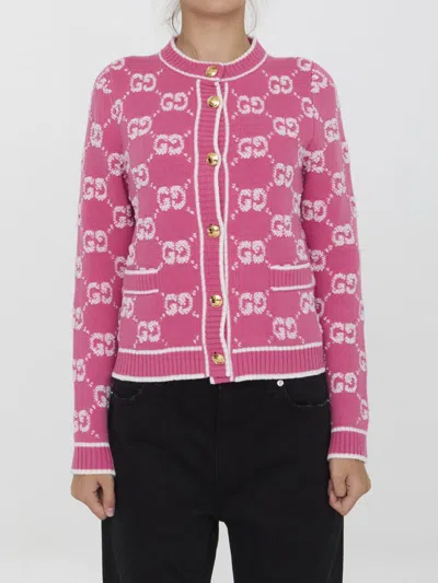 GUCCI GG WOOL CARDIGAN