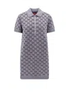 Gucci 'gg Shadow' Mini Polo Dress