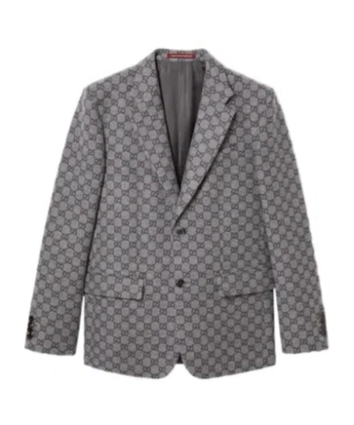 GUCCI GG WOOL FLANNEL JACKET