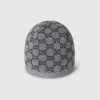 Gucci Gg Wool Hat In Gray