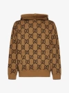 GUCCI GG WOOL HOODED SWEATER