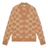 Gucci Gg Supreme Wool Cardigan