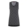 Gucci Gg Wool Jacquard Mini Dress