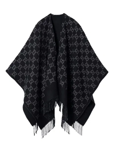 GUCCI GG WOOL PONCHO