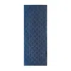 Gucci Gg Wool And Silk Jacquard Stole In Blue