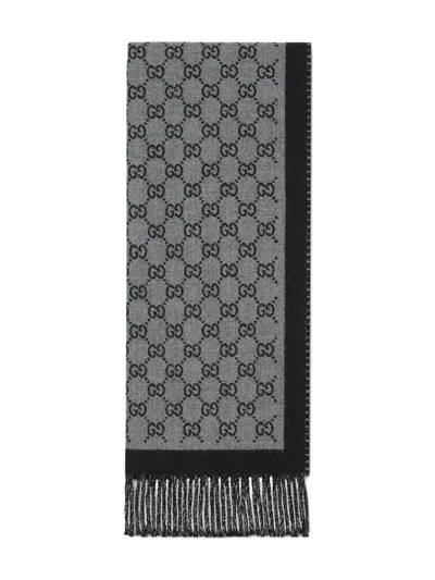 GUCCI GG WOOL SCARF