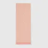 Gucci Gg Wool Scarf In Pink