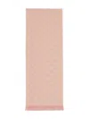 Gucci Gg Wool Scarf In Pink