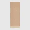 Gucci Gg Wool Scarf In Brown