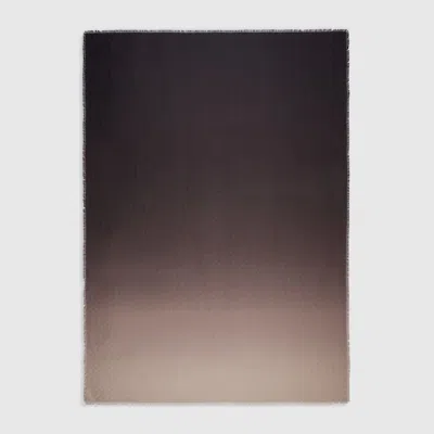 Gucci Gg Wool Silk Jacquard Stole In Brown