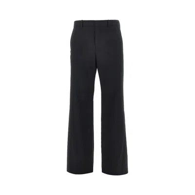 Gucci Gg Wool-blend Pants In Black