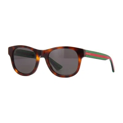 Gucci Gg0003s003 Tortoiseshell Square Frame Sunglasses In Brown