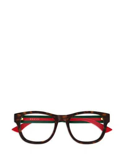 Gucci Gg0004onn Glasses In Brown