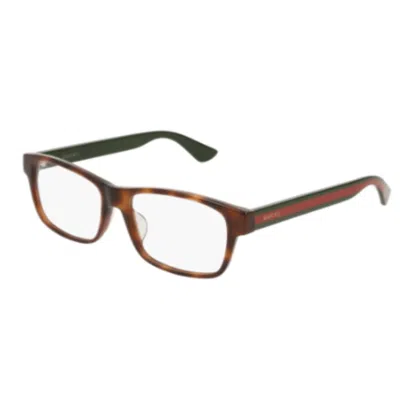 Gucci Gg0006oa013 Havana Green Transpar
