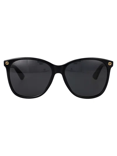 Gucci Gg0024s Sunglasses In Black