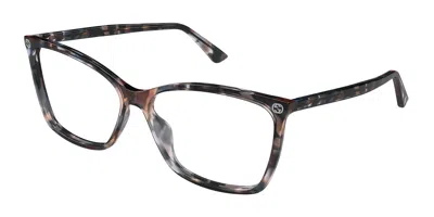 Gucci Gg0025o Women's Glasses, Tortoiseshell, Size 58 In Green