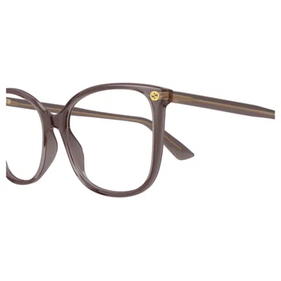 Gucci Gg0026o-019 Brown-brown-transparent