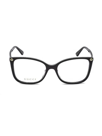 Gucci Gg0026o Eyeglasses In Nude/transparent
