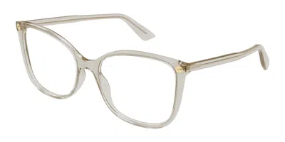 Gucci Gg0026o Women's Glasses, Yellow, Size 53 In Orange