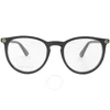 Gucci Gg0027o Demo Teacup Ladies Eyeglasses Gg0027o 001 50 In N/a