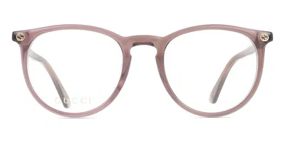 Gucci Gg0027o Women's Glasses, Brown, Size 50 In Orange