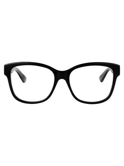 Gucci Gg0038on Glasses In 001 Black Black Transparent
