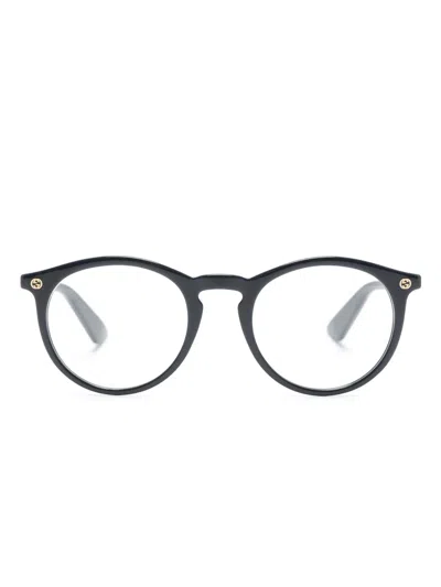 Gucci Gg01210 Round-frame Glasses In Black