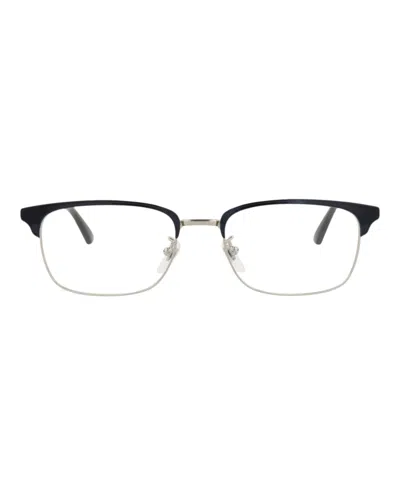 Gucci Gg0131o Eyeglasses In Blue Havana Transparent
