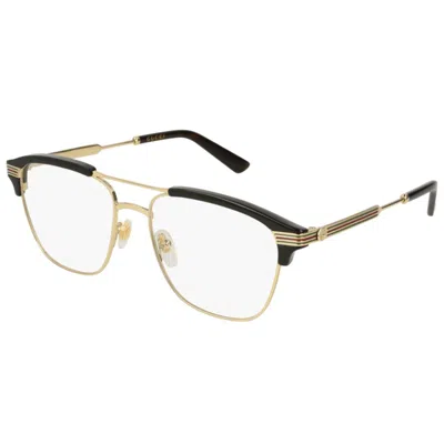 Gucci Gg0241o002 Gold Gold Transparent