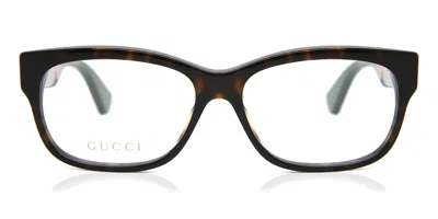 Gucci Gg0278o Women's Glasses, Tortoiseshell, Size 55 In Brown
