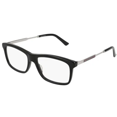 Gucci Gg0302o003 Black Silver Transpar
